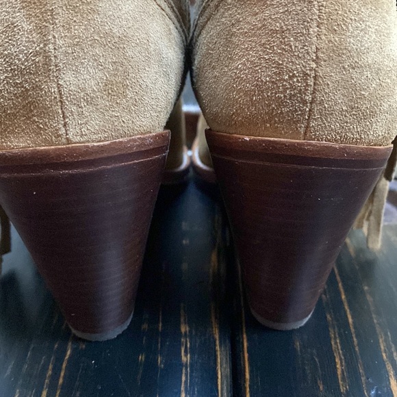 ASH Ankle Boots with Leather Fringe - Picture 10 of 15